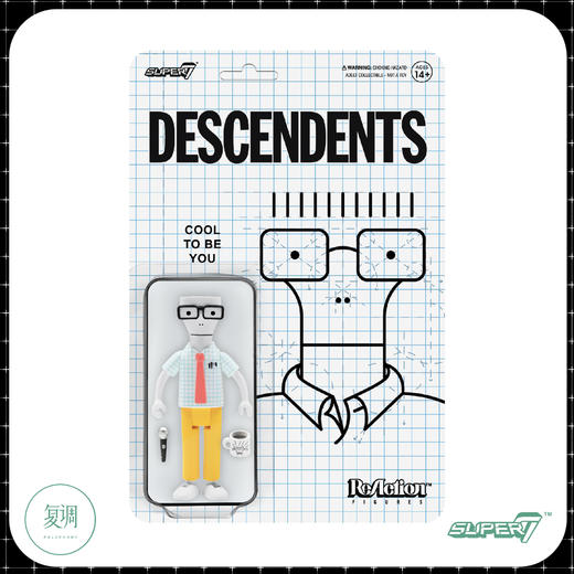 现货 Super7 Descendents 乐队 挂卡系列 潮流玩具 商品图5