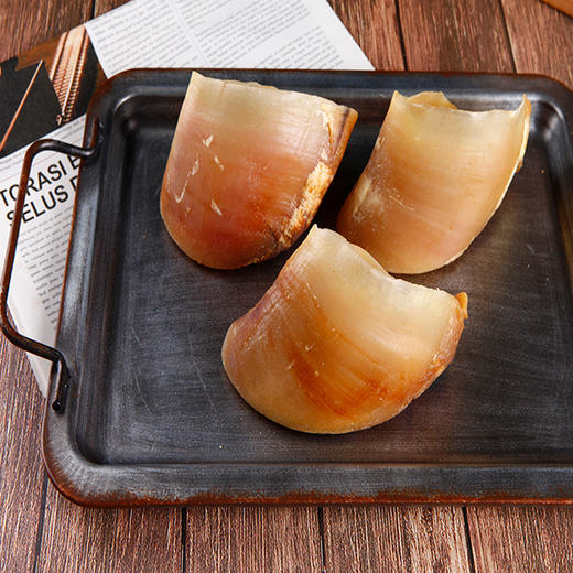新品【牛骨头】Double favors（双倍喜爱）烘干牛蹄壳单支装 狗狗磨牙洁齿 补钙 中小型大型犬 零食 商品图4