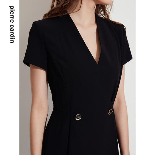 皮尔卡丹女装年夏季新款气质职场干练高频连衣裙P1231D1054B0
 商品图3