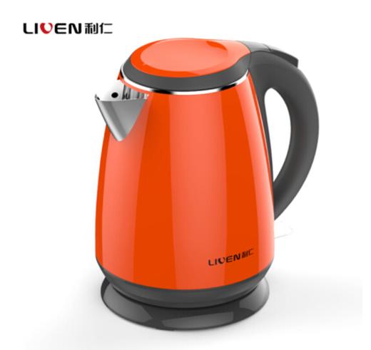 利仁（Liven）电水壶304不锈钢电热水壶1.5L烧水壶双层防烫防干烧 1.5L+防烫+电水壶SH-S1503 商品图1