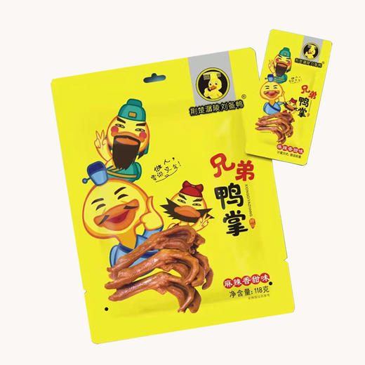 【严选】刘备鸭鸭掌108g/袋（厂家直发） 商品图0