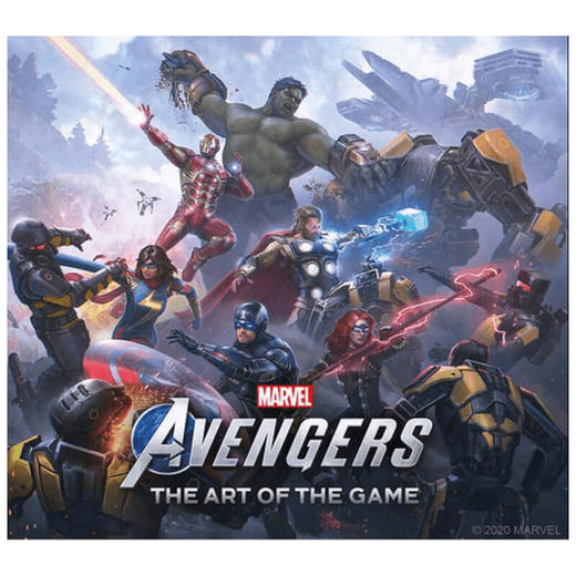 【英文原版】Marvels Avengers The Art of the 漫威 复仇者联盟 游戏设定集  章节桥梁书 商品图1