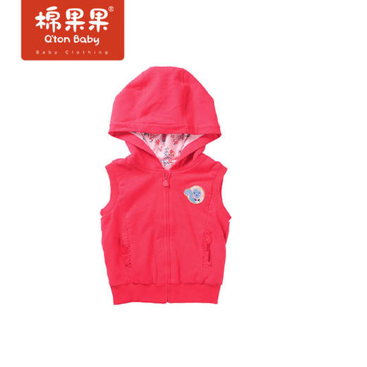 棉果果春秋款女童马夹M122171218063 商品图0