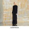 JUDYHUA 弧线分割设计大衣 商品缩略图1