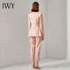 IWY/干练气质套装粉色条纹职业装西装外套工装主持人艺考服装正装	C1388+P1252 商品缩略图3