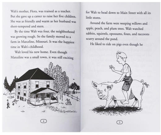 谁是迪斯尼 英文原版 Who Was Walt Disney 名人传记 中小学生英语课外阅读读物 进口书籍 商品图2