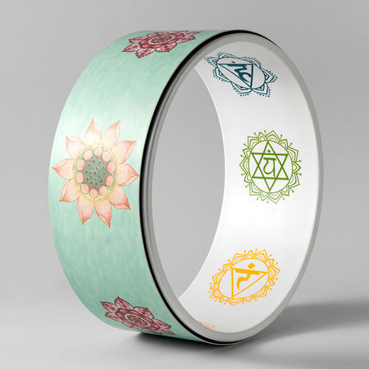 瑜伽轮 | 印花美背瑜伽橡胶加厚抗压后弯瑜伽圈瑜伽辅助轮 商品图8