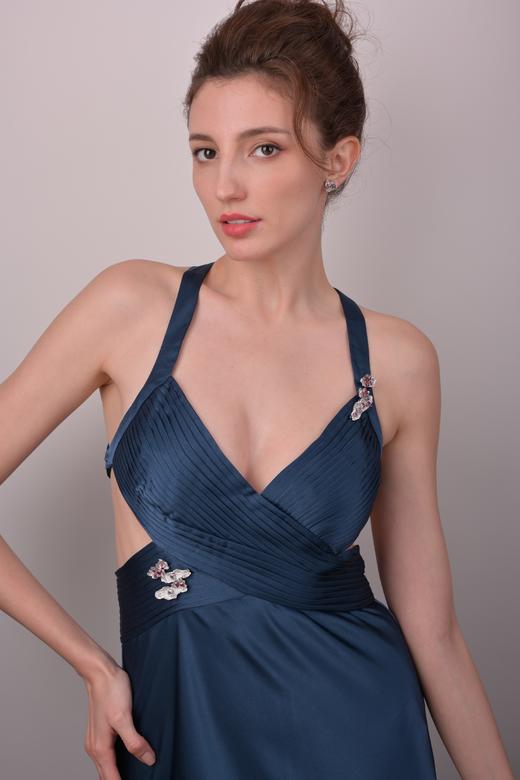 「睡莲 」三件一套尖晶石钻石胸针五角星切割尖晶石钻石 商品图9