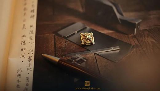 复古徽章指南针 商品图0