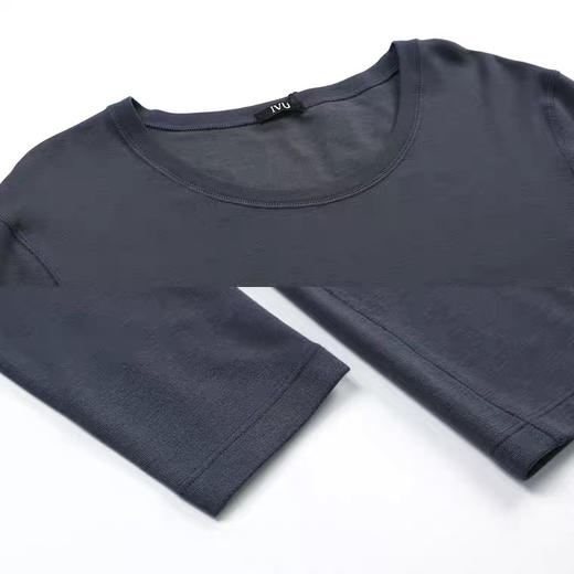 6F IVU秋冬莫代尔薄款修身打底衣男士暖衣上装 商品图3