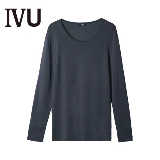 6F IVU秋冬莫代尔薄款修身打底衣男士暖衣上装 商品图0