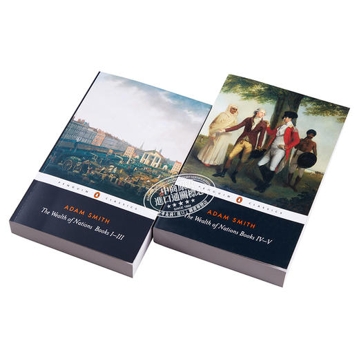 【中商原版】国富论系列 2本套装 The Wealth of Nations Books  英文原版 Adam Smith 商品图2