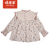 商场同款棉果果春季女童莫代尔印花套头长袖衬衣M122150422106 商品缩略图1