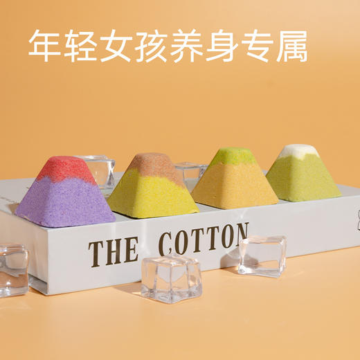 「爱上泡脚！年轻一派足浴新选择」泡脚丸足浴球小火山 泡脚球艾草泡脚丸浴沐浴清洁盐球 商品图3