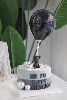 【生日蛋糕】小熊气球款