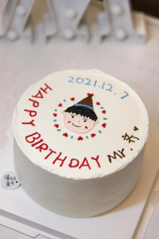 【生日蛋糕】手绘男孩款 商品图0