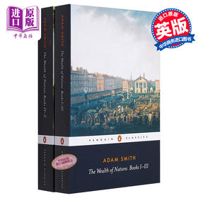 【中商原版】国富论系列 2本套装 The Wealth of Nations Books  英文原版 Adam Smith