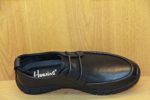 豪行秋款10359950软面舒适系带低帮鞋软底真皮商务休闲皮鞋男鞋 专柜正品 商品图3