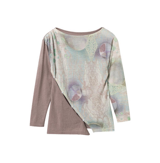 THE FABRIC UNION不规则拼接针织上衣休闲针织修身长裤 商品图4