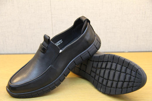豪行秋款10359951一脚蹬休闲布洛克英伦皮鞋潮流韩版男士百搭板鞋 专柜正品 商品图7