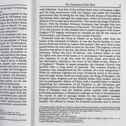 预售 【中商原版】十字军东征的历史系列 3本套装 A History of the Crusades 英文原版 Runciman Steven 商品图6