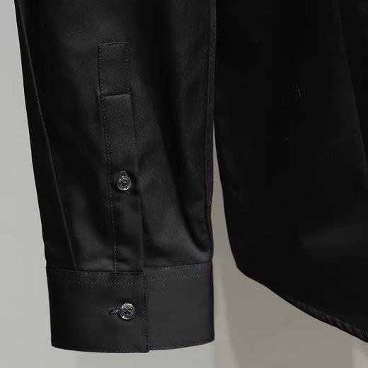 太平鸟男2021冬修身长袖衬衫韩版衬衣B1CAB4234 商品图3