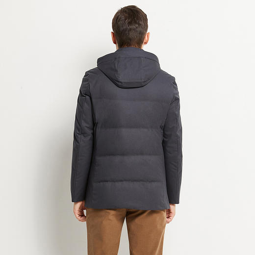 YvesFigarau伊夫·费嘉罗冬季厚款商务休闲保暖连帽羽绒服924263 商品图3