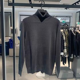 太平鸟男装2021秋冬新款针织衫斯文高领毛衣打底B1EGB4327