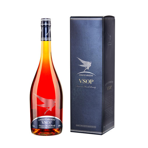 【有税版】银天使 VSOP 1L【赠送：银天使VSOP 200亳升*1瓶、定制礼袋*1个】 商品图0