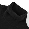 太平鸟男装 冬季黑色韩版修身高领毛衣B1EGB4447 商品缩略图1