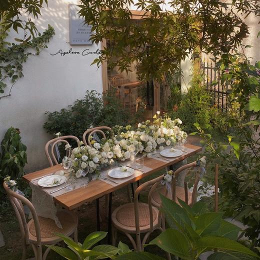 户外小清新森林系生日桌花布置 商品图2