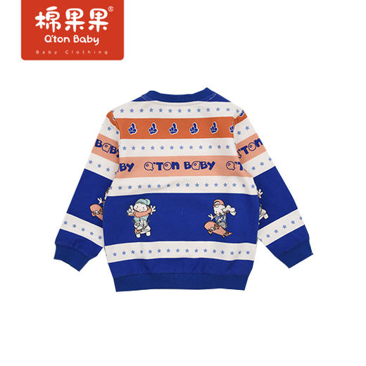 商场同款棉果果春季男童小毛圈圆领套头卫衣M112180222083 商品图2