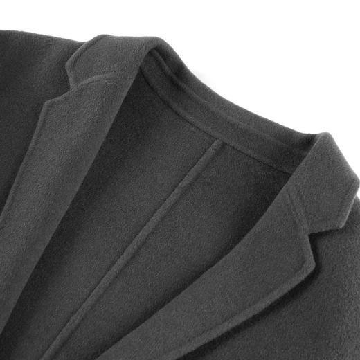 太平鸟男装 2021秋冬新款休闲羊毛毛呢大衣B1AAB4205 商品图2