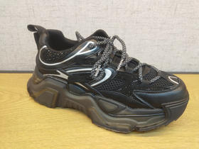 2021秋季新款豪行舒适休闲女鞋21351315时尚厚底松糕鞋单青春运动