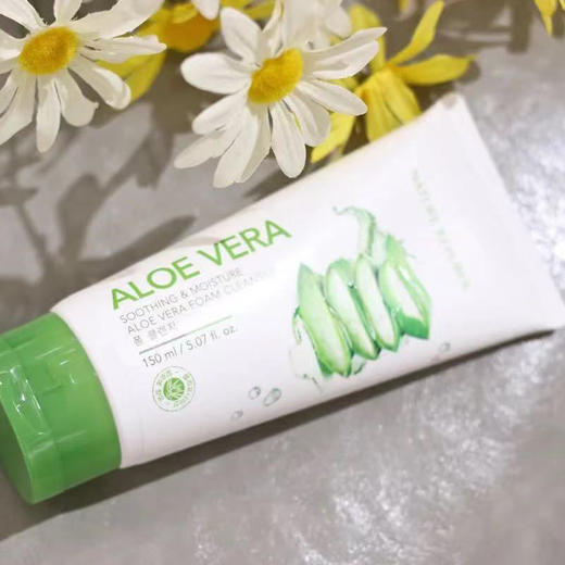 【爆款超低价预售 急单慎拍】Nature Republic自然乐园芦荟舒缓洁面泡沫洁面乳男女保湿 商品图0