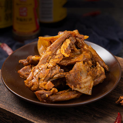 荆楚潺陵刘备鸭道义秘汁锁骨烧烤味20g 商品图1