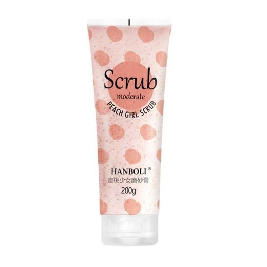 【9.9限时秒杀】赵露思推荐~蜜桃磨砂膏身体乳嫩肤全身提亮去鸡皮角质沐浴露搓泥 商品图0