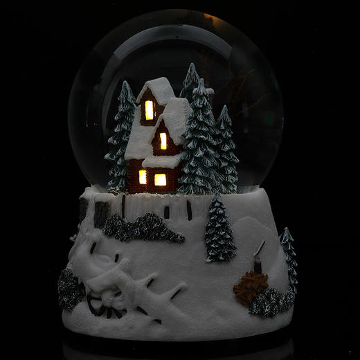 JARLL 100MM 温暖的小屋水球 QO19039 商品图5