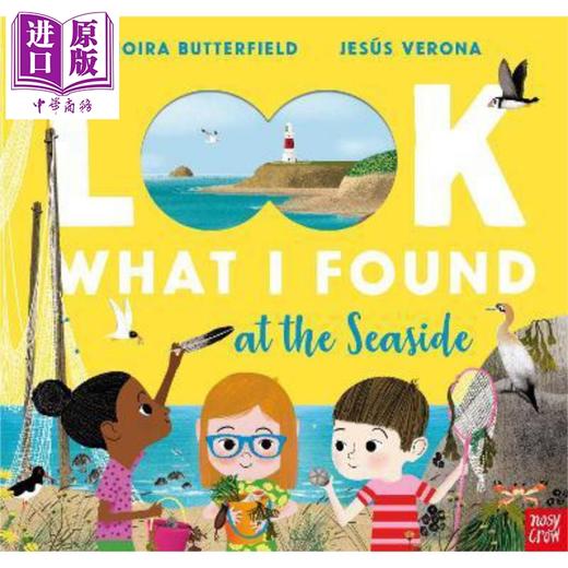 【中商原版】Look What I Found at the Seaside 看看我在海边发现了什么 英文原版 儿童绘本图画书 海洋生物 科普知识百科 商品图4