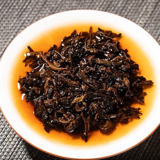 熟普 |德丰昌 2021年 大红印 古树熟茶饼357g 商品图4