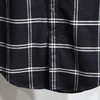 太平鸟男2021冬新款时尚休闲格纹长袖衬衫B1CAB4235 商品缩略图3