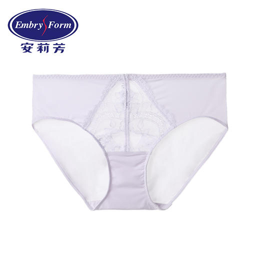 安莉芳蕾丝轻薄透气女士内裤纯棉裆底舒适包臀低腰三角裤E200329 商品图1