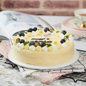 栗子千层蛋糕，香甜的栗子，一种温柔敦实的味道【惠州】