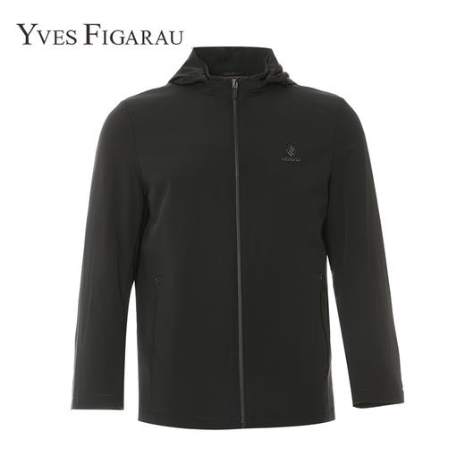 YvesFigarau伊夫·费嘉罗冬季厚款商务休闲保暖连帽羽绒服924268 商品图5