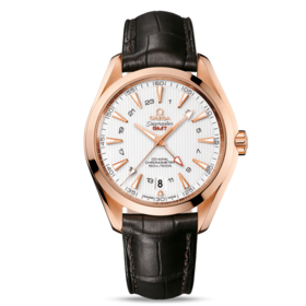 欧米茄 Omega 海马系列 231.53.43.22.02.001 双时区自动机械腕表