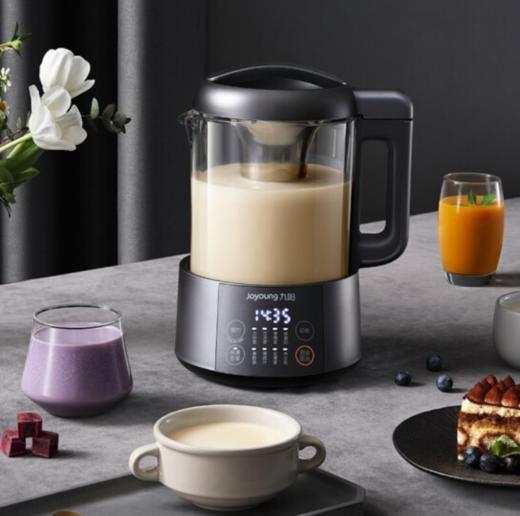 九阳 DJ10P-D980豆浆机破壁免滤料理机多功能隔水炖盅养生壶花果茶家用1L容量迷你豆浆机 商品图5