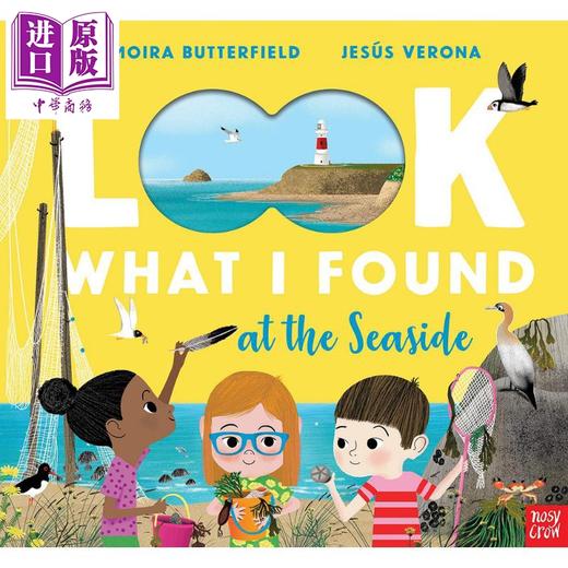 【中商原版】Look What I Found at the Seaside 看看我在海边发现了什么 英文原版 儿童绘本图画书 海洋生物 科普知识百科 商品图0