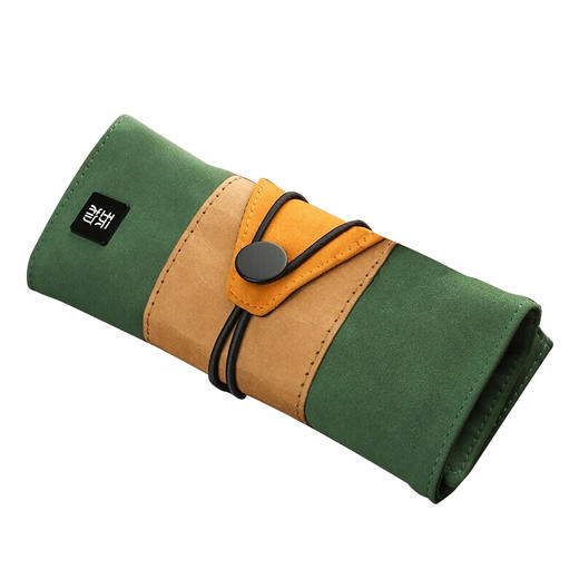 玩物进口牛皮纸笔卷PC004创意笔袋大学生文艺大容量简约笔包袋文具盒 商品图0