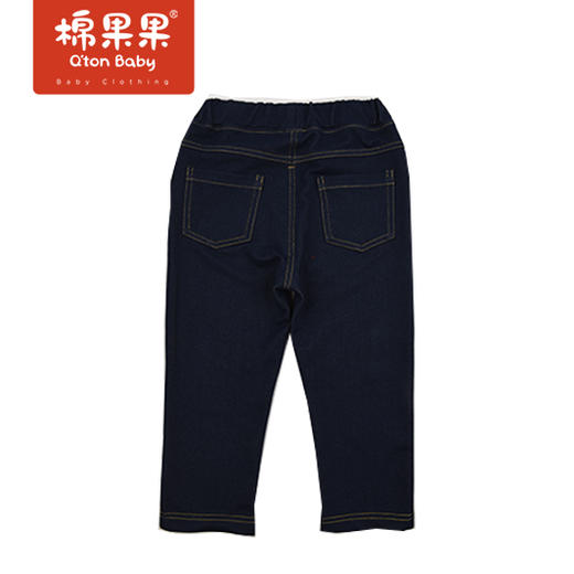 商场同款棉果果春季女童弹力针织长裤裤子M122200222134 商品图1