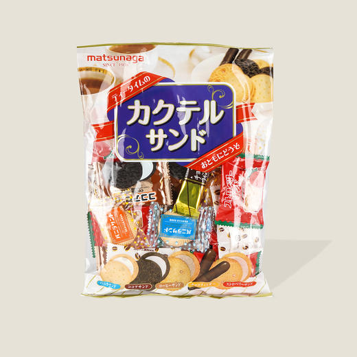 松永5种口味什锦饼干 250g 商品图0